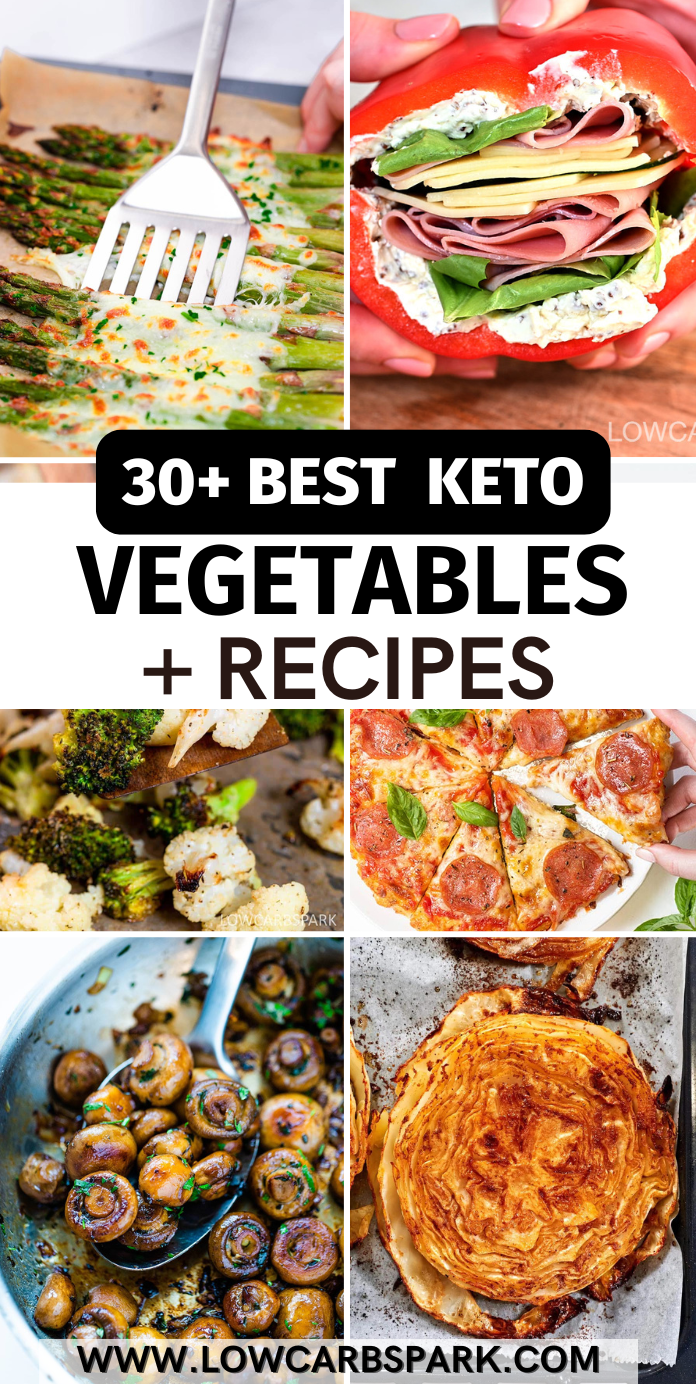 Best Keto Vegetables (Net Carbs & Recipes Included!)