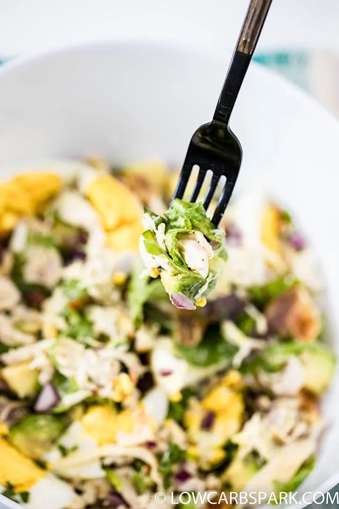 Easy Keto Chicken Salad Recipe 6 how to serve keto chicken salad idea