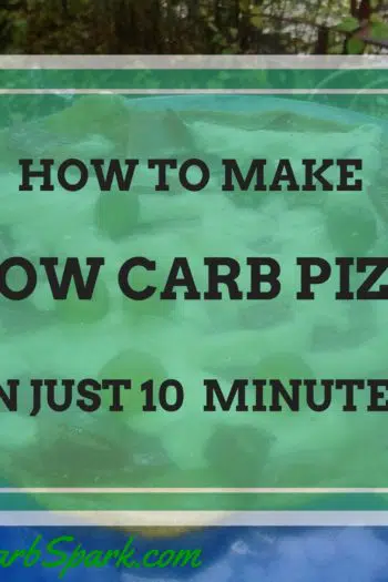 How to make low carb skillet pizza in just 10 minutes?