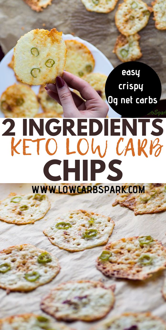 Quick and Easy Keto Cheese Chips - Different flavors