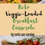 keto breakfast casserole pinterest low carb spark
