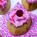 keto raspberry vanilla muffins valentines day