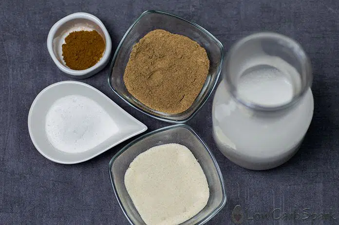 5 Minute Keto Oatmeal Recipe- Low Carb Cereal for Breakfast 2 keto oatmeal ingredients low carb