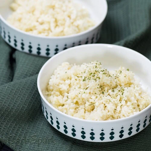 2 Ingredient Cauliflower Rice Recipe 7 cauliflower fried rice
