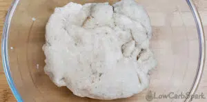 Easy Keto Tortillas 5 dough for keto tortillas and keto naan