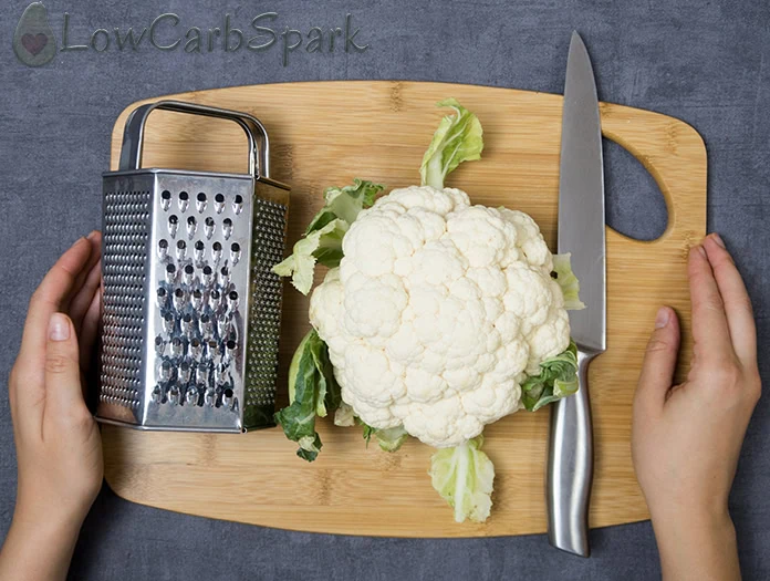 2 Ingredient Cauliflower Rice Recipe 2 keto cauliflower rice