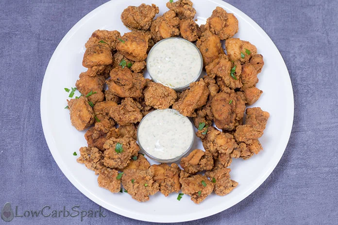 Crispy Keto Fried Chicken 3 keto fried chicken