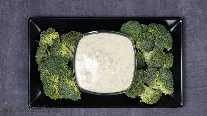 Easy Keto Ranch Dressing 3 low carb ranch dressing