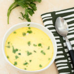 This keto chicken soup is ultra creamy and packed with flavorful garlic chicken, vegetables, and fresh herbs. The best low carb chicken soup ever, ready in under 30 minutes.