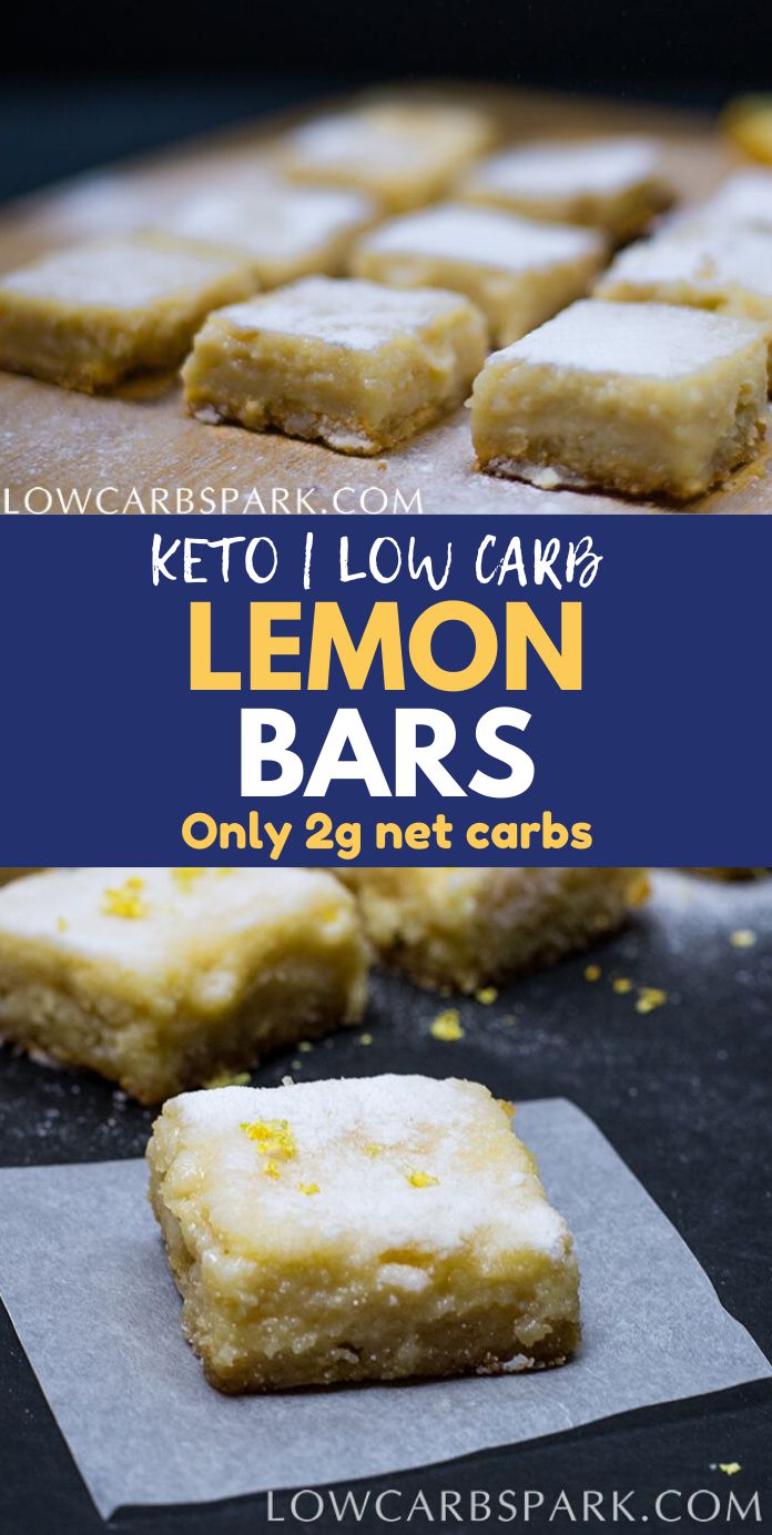 Keto Lemon Bars Recipe