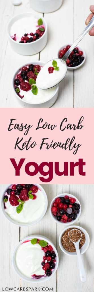 learn how to make keto friendly yogurt