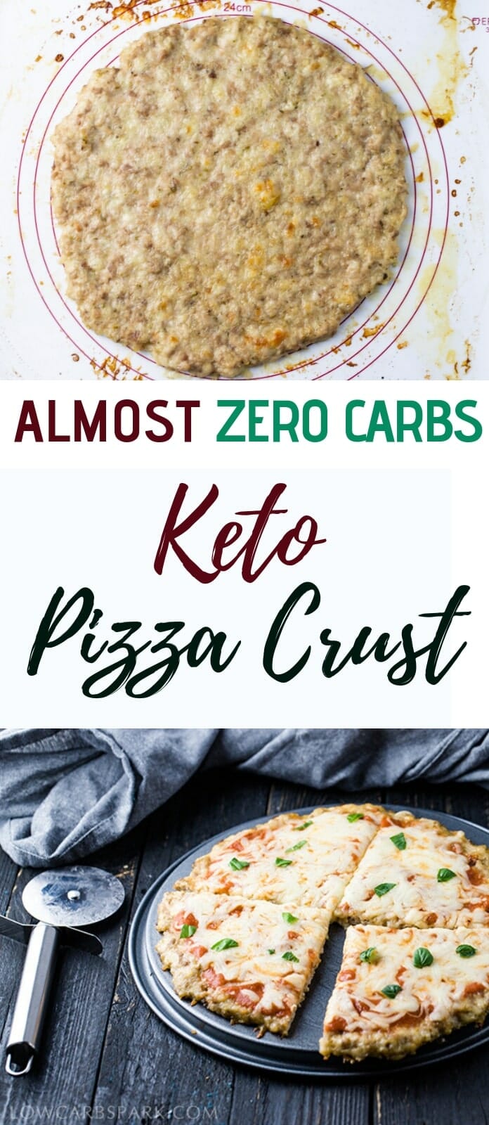 Zero Carb Chicken Crust Pizza