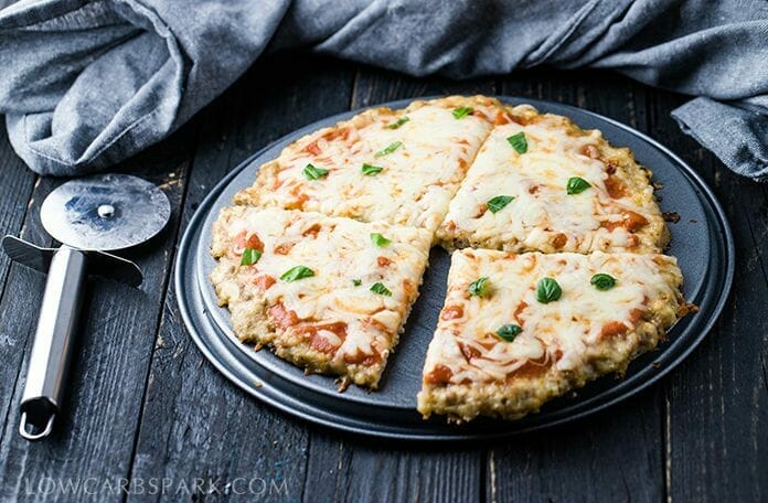 keto pizza with chicken pizza crust recipe