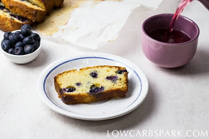 Easy Keto Blueberry Bread 7 keto blueberry bread