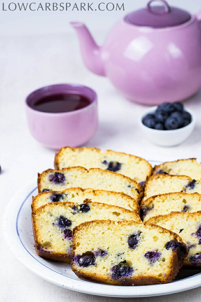 The Best Keto Blueberry Bread Recipe 