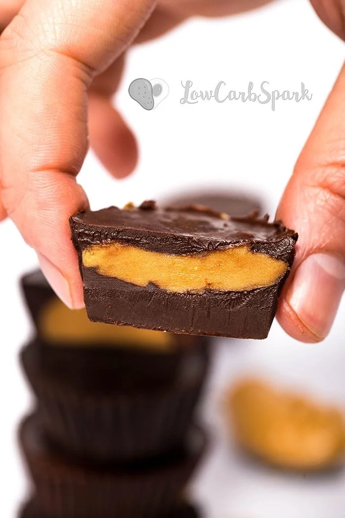 Low Carb Keto Peanut Butter Cups 2 how to make sugar free peanut butter cups