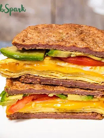 Easy Keto Breakfast Sandwich
