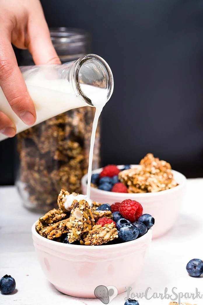 Easy Low Carb Keto Granola Recipe 2 how to make delicious keto granola