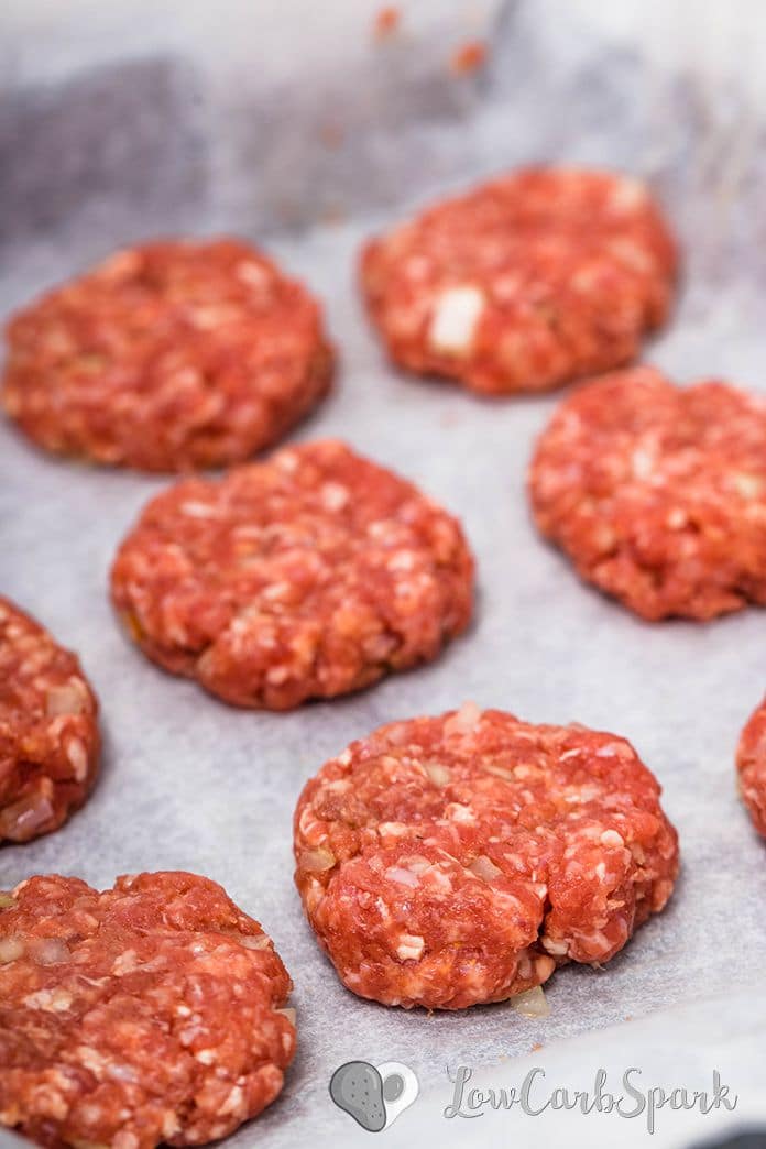 how to make mini burger patties low carb grain free