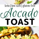 keto avocado toast recipe