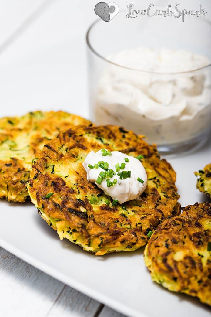 I promise you'll love these even if you're not a zucchini fan. What's not to love about cheesy vegetable patties? This is a great way yo use up all that zucchini in your fridge. 