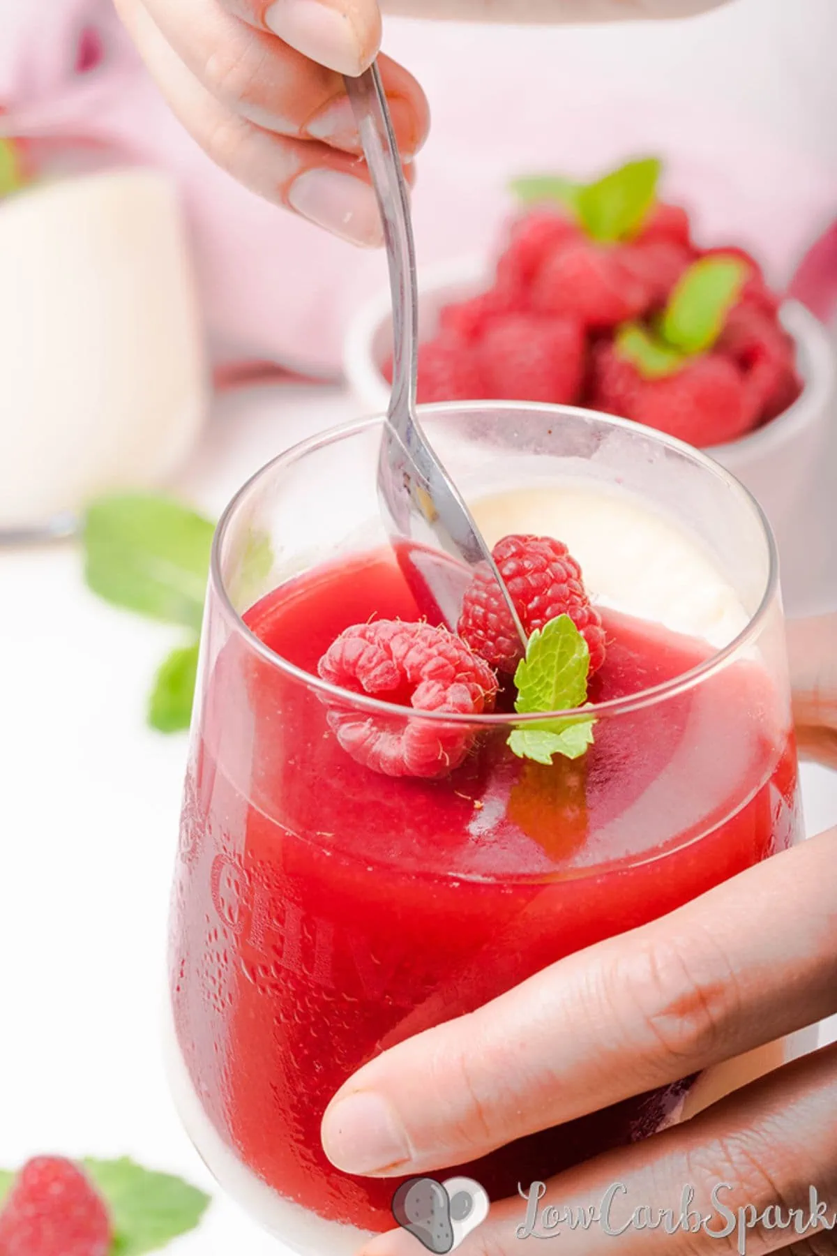 Keto Panna Cotta with Raspberry Gelée 2 best keto panna cotta recipe