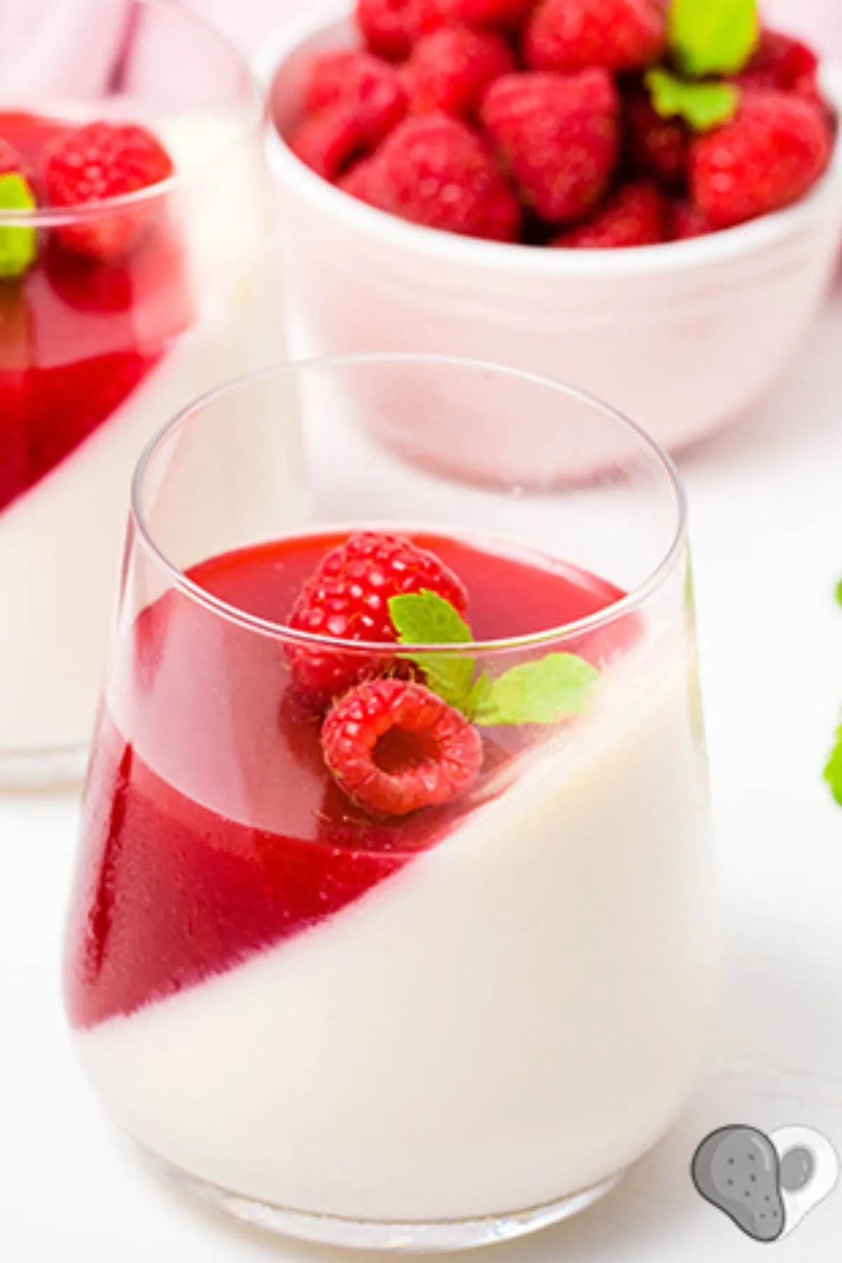 Keto Panna Cotta with Raspberry Gelée 3 easy keto panna cotta recipe