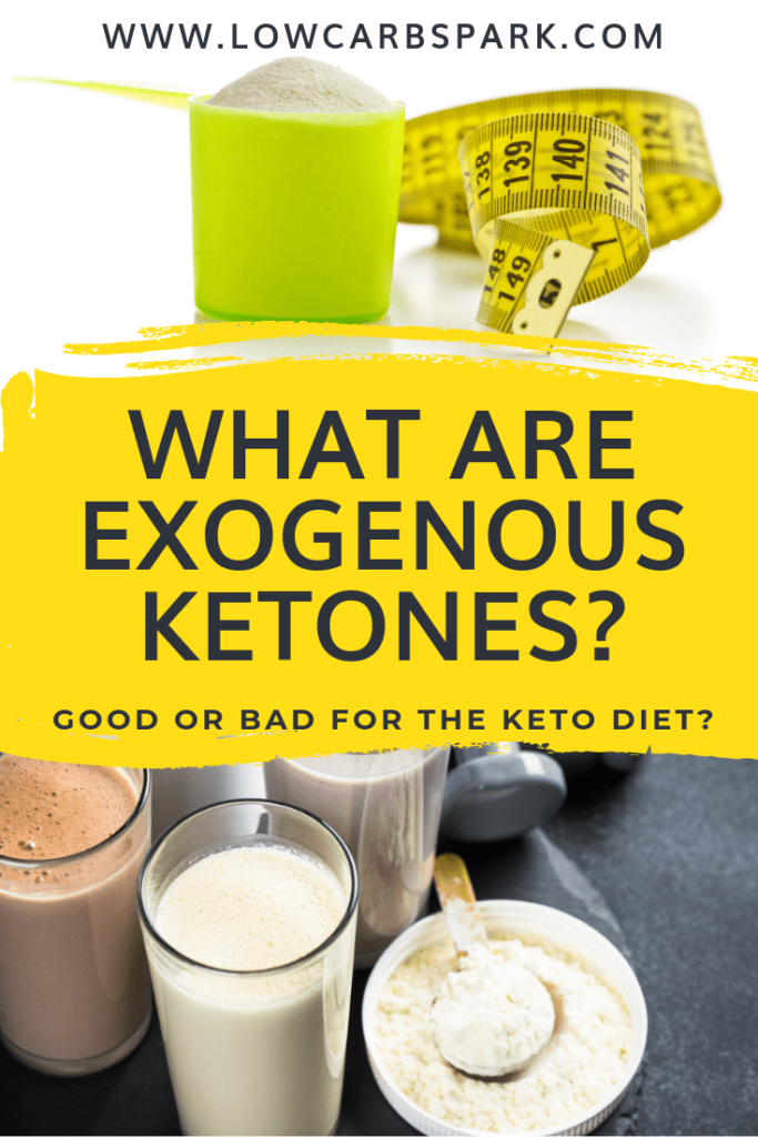 What are Exogenous Ketones? Good or Bad for The Keto Diet? In this guide, you'll learn all about exogenous ketones (beta-hydroxybutyrate salts or esters) and what are the benefits of drinking ketones made out of your body. #exogenousketones #ketones #ketodiet #ketosis