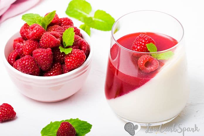 Keto Panna Cotta is a delicious chilled Italian dessert that’s very creamy and quick to make. I make it every time I need to impress my guests and serve it with fresh berries or with my amazing sugar-free gelee.how to make keto panna cotta