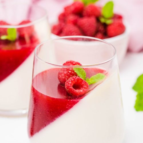 Keto Panna Cotta is a delicious chilled Italian dessert that’s very creamy and quick to make. I make it every time I need to impress my guests and serve it with fresh berries or with my amazing sugar-free gelee.