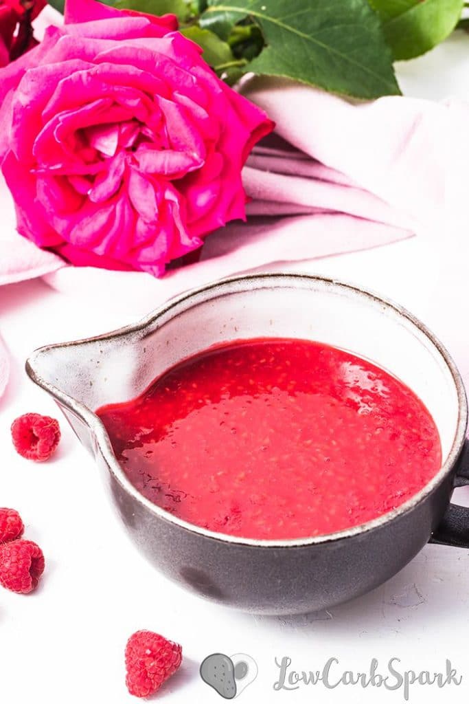 Raspberry Sauce that's super easy to make!