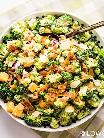 Creamy Broccoli Salad with Bacon