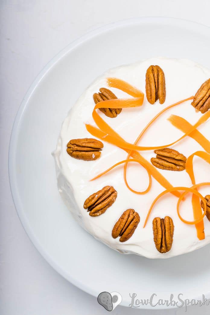 keto carrot cake recipe that is super easy to make