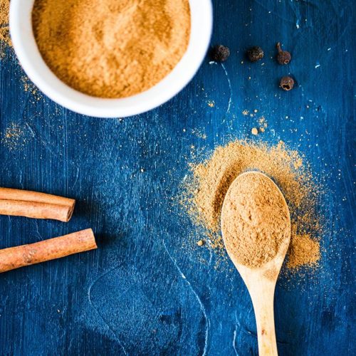 Measure the cinnamon, ginger, nutmeg, allspice, and cloves and combine them into a small bowl. Store pumpkin pie spice into an airtight container just as you would do with any seasoning.