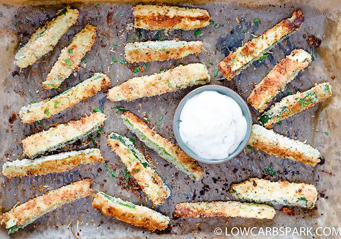 Crispy Parmesan Baked Zucchini Fries 7 Easy Zucchini Fries