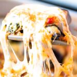 cheesy eggplants with ricotta and spinach
