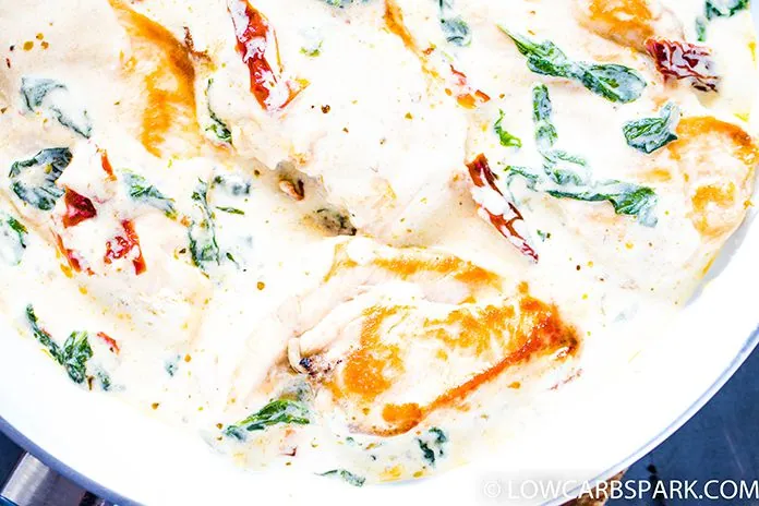 One-Skillet Creamy Tuscan Chicken – Easy & Low Carb 2 easy chicken recipe