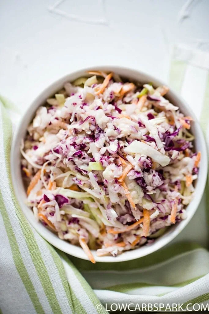 Creamy Homemade Coleslaw Salad Recipe 4 how to make coleslaw