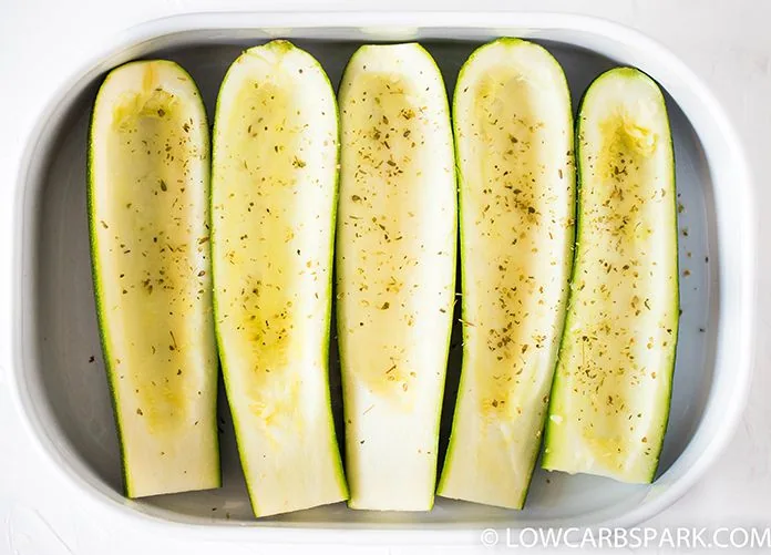 Stuffed Zucchini Boats 3 how to make zucchini boats
