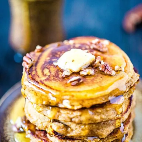 Keto Pumpkin Pancakes 6 keto paleo low carb pumpkin pancakes with almond flour and coconut flour