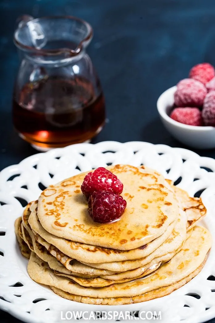 2 Ingredients Cream Cheese Pancakes 5 easy breakfast keto low carb pancakes