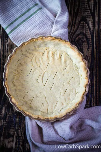 Gluten-Free Savory Keto Pie Crust – 5 Ingredients