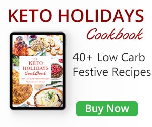 keto holidays cookbook