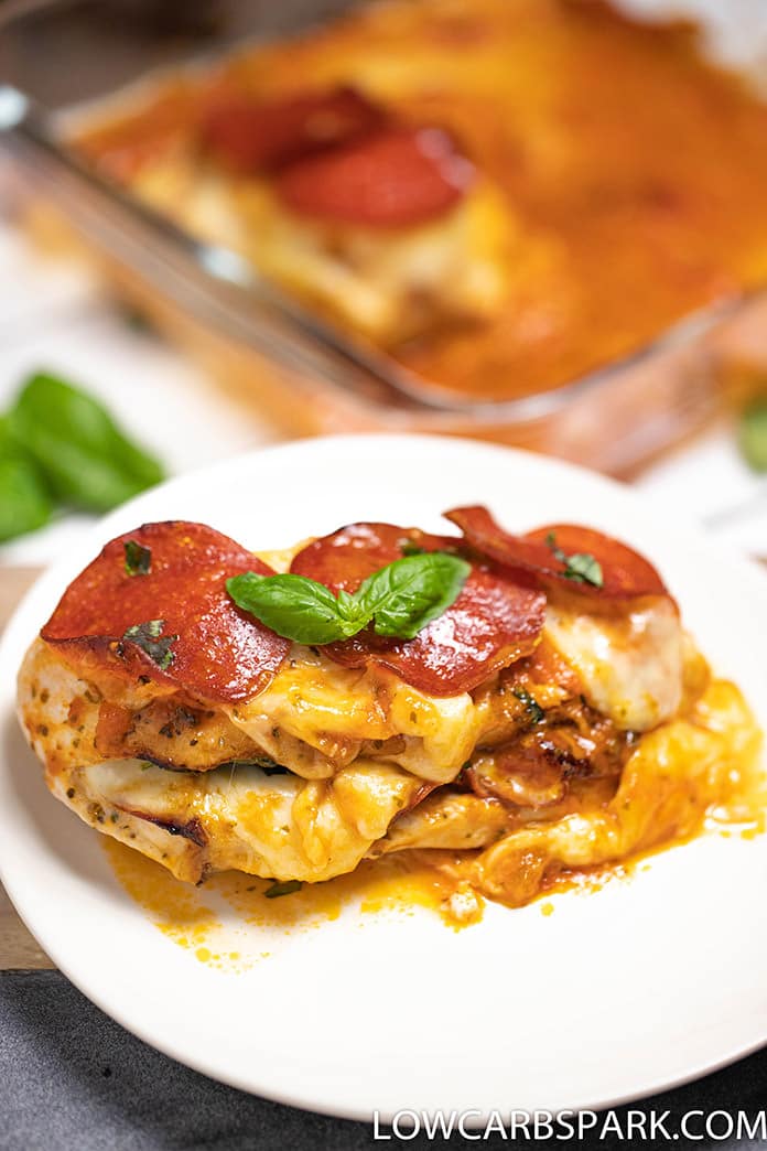 how to make pizza chicken low carb recipe