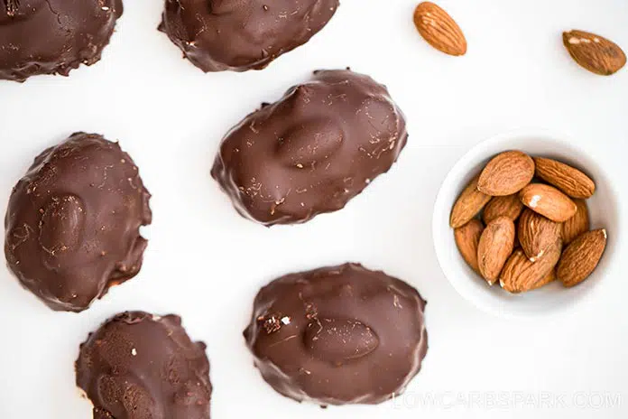 dark chocolate almond joy low carb recipe