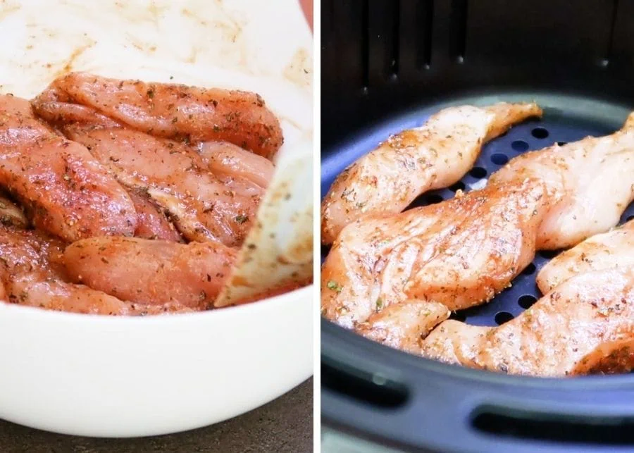 Juicy Air Fryer Naked Chicken Tenders 4 how to make air fryer chicken tenderloin