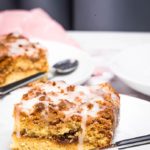 Make the best keto coffee cake that's a soft and moist sponge cake topped with a buttery streusel topping containing cinnamon and occasionally nuts. This crumb coffee cake tastes best with a cup of coffee in the morning or afternoon.