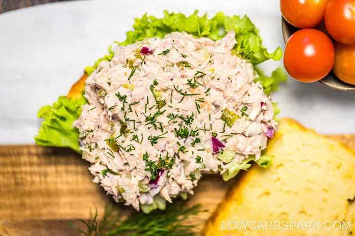 Serve this quick and easy tuna salad in many different ways. Tuna sandwiches are my favorite. 