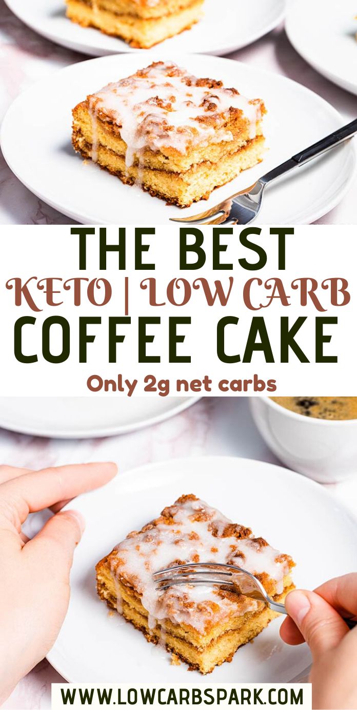 The Best Keto Coffee Cake