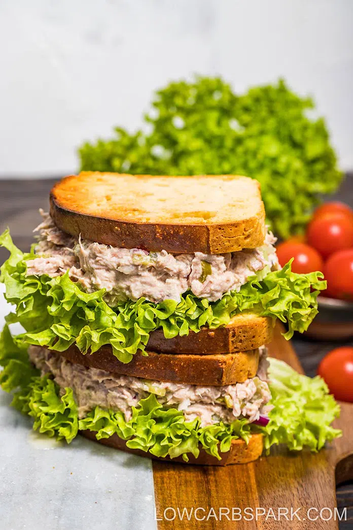 Make the best tuna sandwiches with this quick one bowl classic tuna salad recipe. It's made with a few wholesome ingredients such as flaky tuna, Greek yogurt, celery, red onion. 